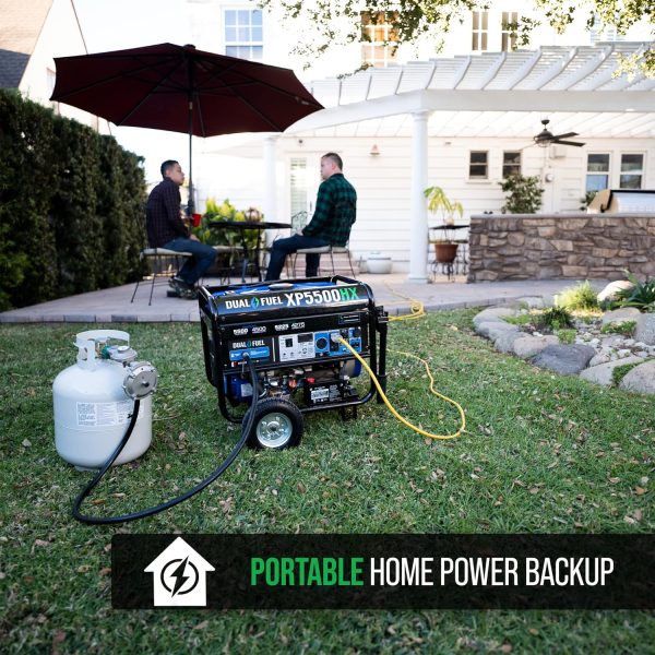 DuroMax 13000 Watt, Tri Fuel Portable Generator, w/ CO Alert - Image 46