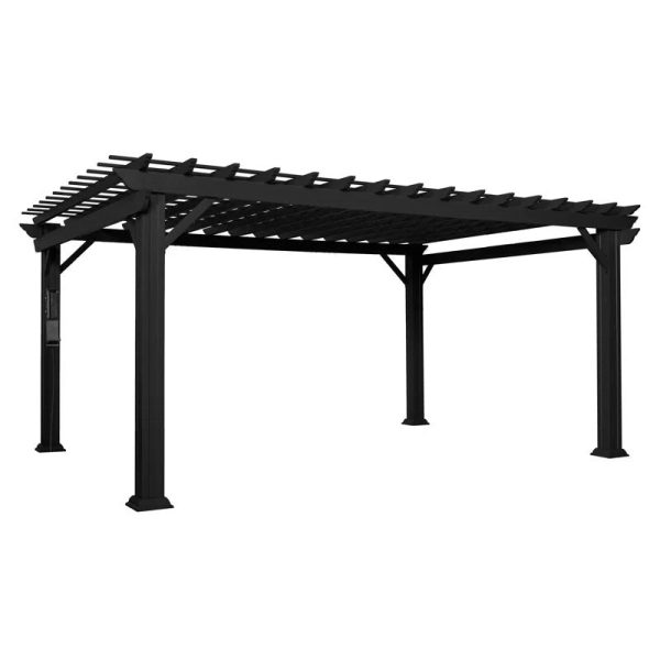 16′ X 12′ Traditional Steel Pergola