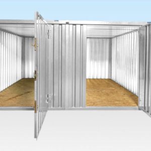 4M X 4.2M Side Linked Flat Pack Container Bundle (Galvanised) - Image 3