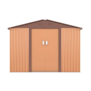 9 ft. W x 10 ft. D Metal Traditional Storage Shed