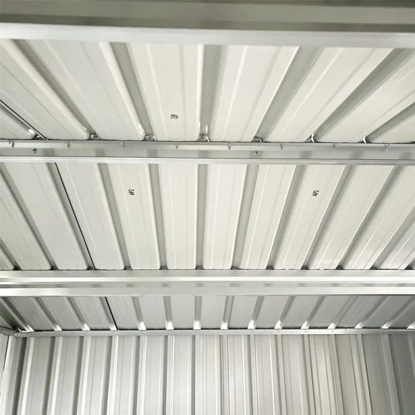 9 ft. W x 8 ft. D Metal Lean-To Storage Shed - Image 3