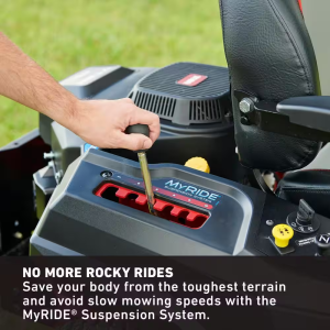 Timecutter 54 In. Ironforged Deck 23 HP Kawasaki V-Twin Gas Dual Hydrostatic Zero Turn Riding Mower with Myride CARB - Image 3