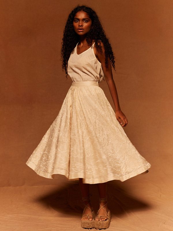 Muryo Emroidered Skirt - Image 2
