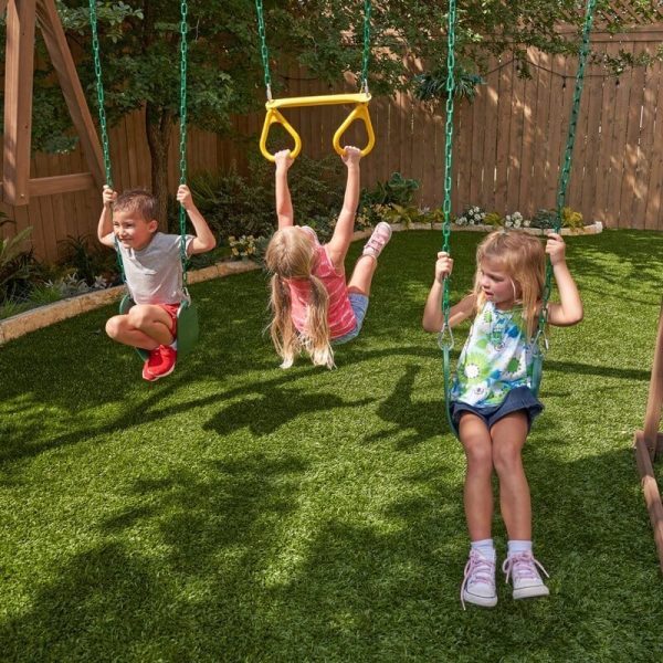 Adventure Vista Wooden Swing Set - Image 6