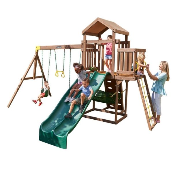 Adventure Vista Wooden Swing Set - Image 3