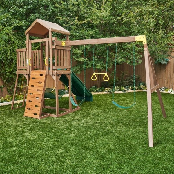 Adventure Vista Wooden Swing Set - Image 4