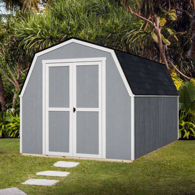 Handy Home Andover 8 ft. W x 12 ft. D Wood Storage Shed - Image 2