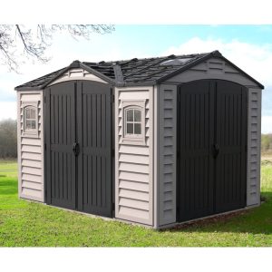 Duramax Building Products Apex Pro 10 ft. 5 in. W x 8 ft. D Plastic Storage Shed