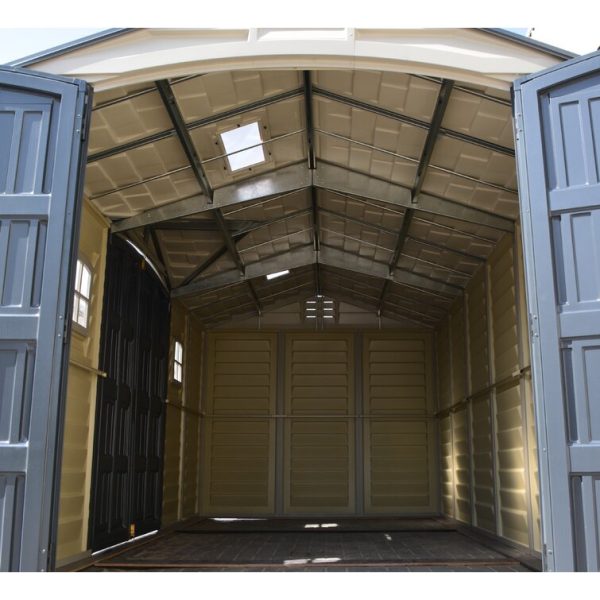 Duramax Building Products Apex Pro 10 ft. 5 in. W x 8 ft. D Plastic Storage Shed - Image 4