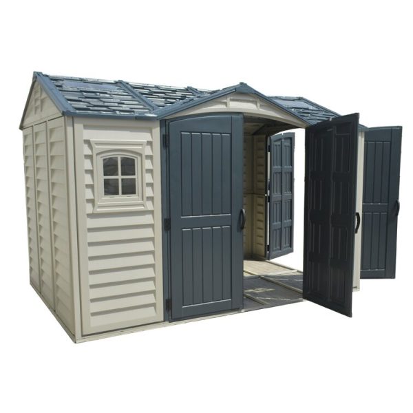 Duramax Building Products Apex Pro 10 ft. 5 in. W x 8 ft. D Plastic Storage Shed - Image 6