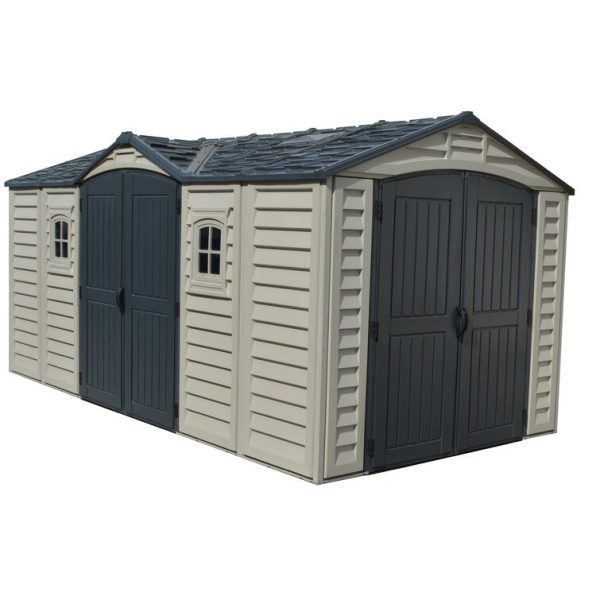 Duramax Building Products Apex Pro 15 ft. W x 8 ft. D Plastic Storage Shed - Image 2