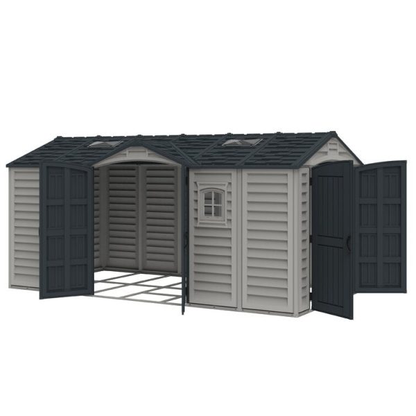 Duramax Building Products Apex Pro 15 ft. W x 8 ft. D Plastic Storage Shed - Image 10