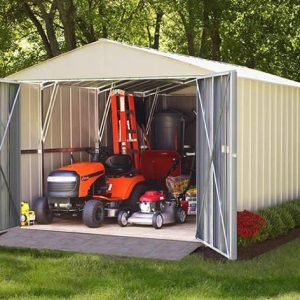 Arrow 10×15 Commander Metal Storage Shed Kit