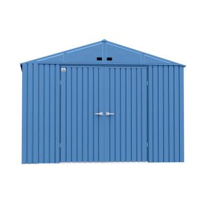 Arrow Elite 10 ft. W x 12 ft. D Galvanized Steel Storage Shed