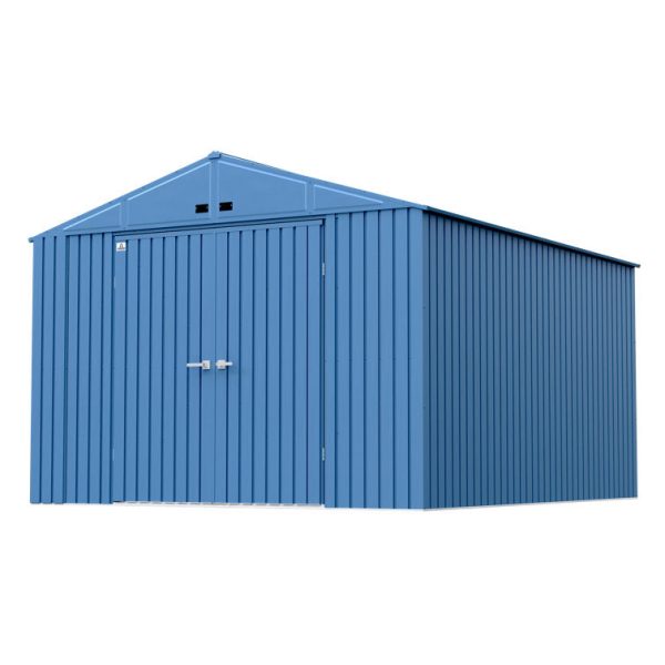 Arrow Elite 10 ft. W x 12 ft. D Galvanized Steel Storage Shed - Image 3