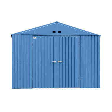 Arrow Elite 10 ft. W x 12 ft. D Galvanized Steel Storage Shed - Image 4