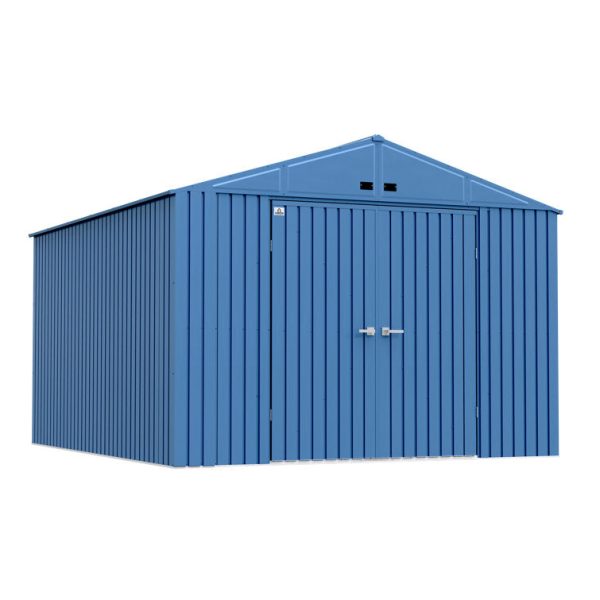 Arrow Elite 10 ft. W x 12 ft. D Galvanized Steel Storage Shed - Image 2