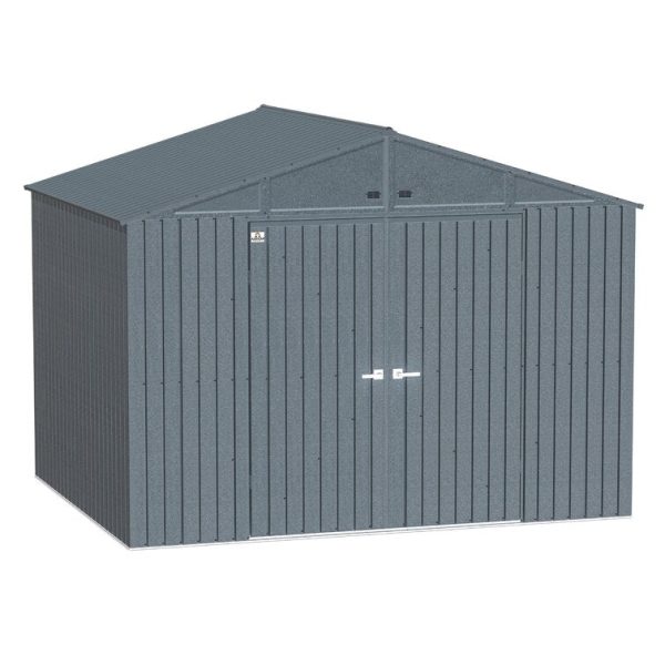 Arrow Elite 10 ft. W x 8 ft. D Metal Vertical Storage Shed - Image 2