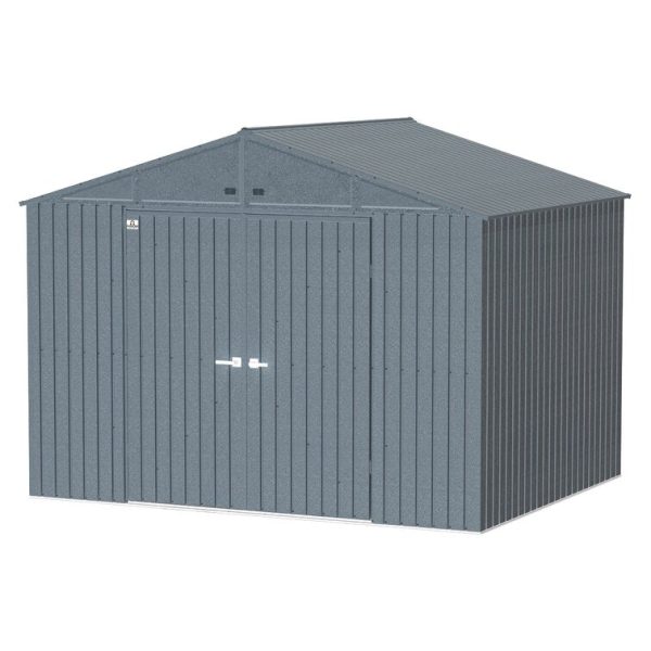 Arrow Elite 10 ft. W x 8 ft. D Metal Vertical Storage Shed - Image 3