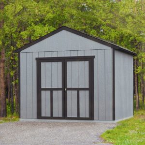 Handy Home Astoria 12 ft. W x 12 ft. D Solid + Manufactured Wood Storage Shed