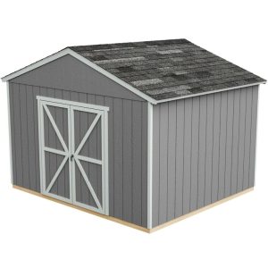 Handy Home Astoria 12 ft. W x 12 ft. D Solid + Manufactured Wood Storage Shed - Image 5