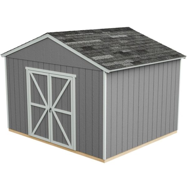 Handy Home Astoria 12 ft. W x 12 ft. D Solid + Manufactured Wood Storage Shed - Image 5