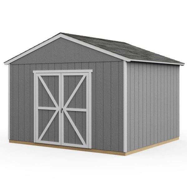 Handy Home Astoria 12 ft. W x 12 ft. D Solid + Manufactured Wood Storage Shed - Image 4