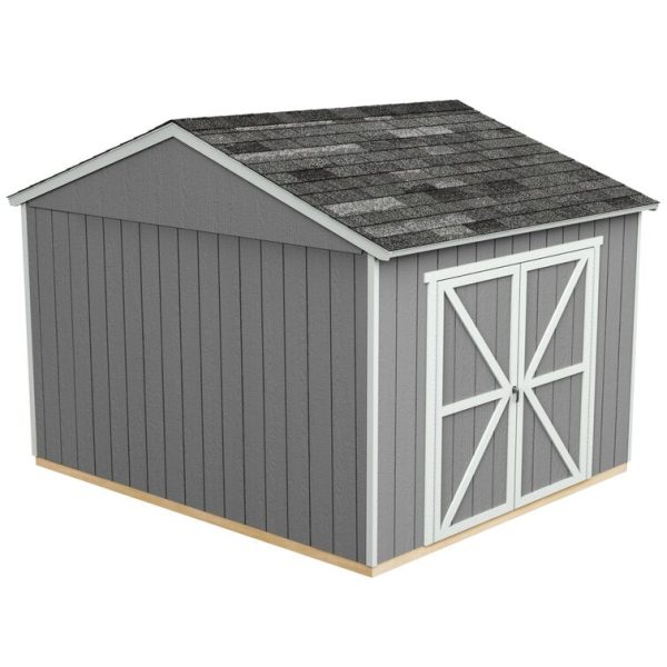 Handy Home Astoria 12 ft. W x 12 ft. D Solid + Manufactured Wood Storage Shed - Image 6