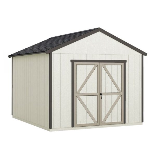 Handy Home Astoria 12 ft. W x 12 ft. D Solid + Manufactured Wood Storage Shed - Image 2