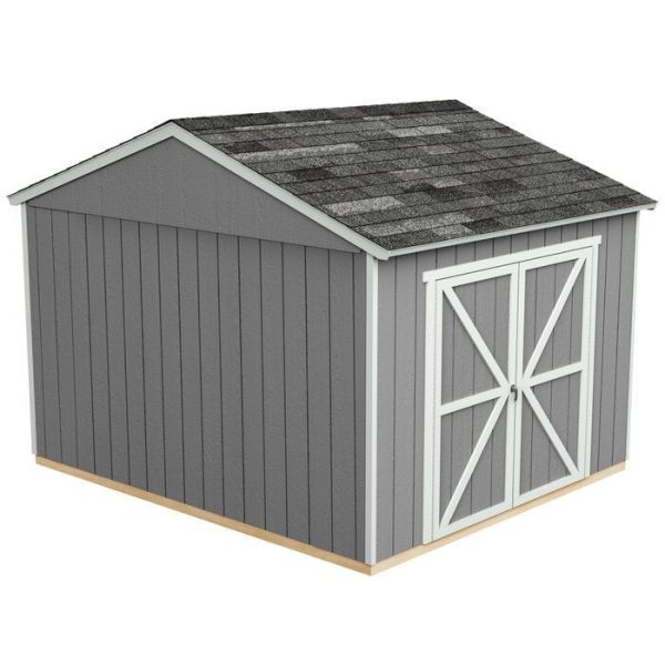 Astoria 12 ft. W x 12 ft. D Solid + Manufactured Wood Storage Shed - Image 6