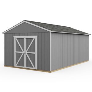 Handy Home Astoria 12 ft. W x 20 ft. D Solid + Manufactured Wood Storage Shed with Floor - Image 4