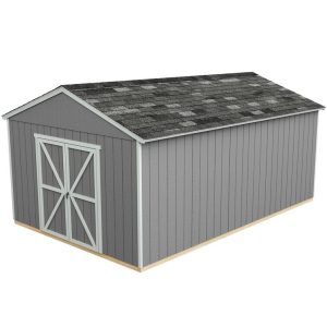 Handy Home Astoria 12 ft. W x 20 ft. D Solid + Manufactured Wood Storage Shed with Floor - Image 5