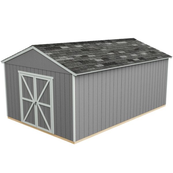 Handy Home Astoria 12 ft. W x 20 ft. D Traditional Storage Shed - Image 4