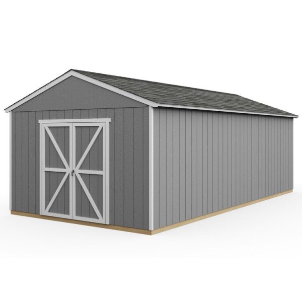Handy Home Astoria 12 ft. W x 24 ft. D Solid + Manufactured Wood Storage Shed - Image 2