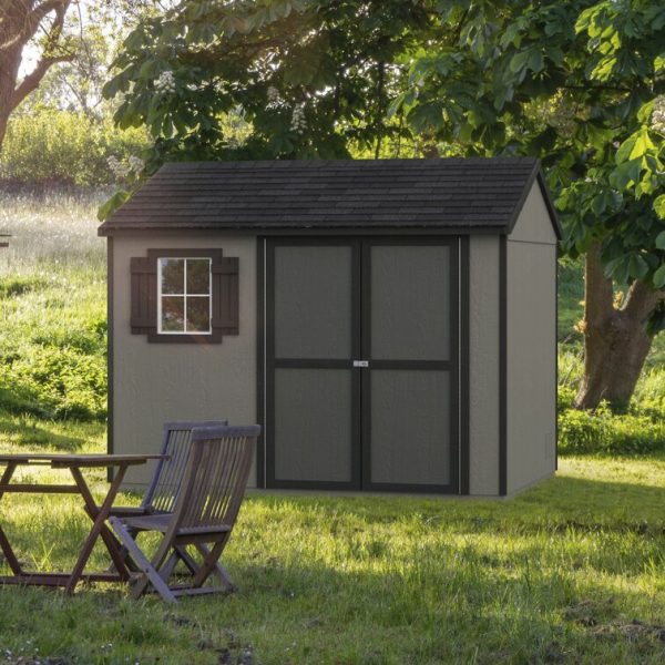 Handy Home Avondale 10 ft. W X 8 ft. D Solid + Manufactured Wood Storage Shed - Image 5