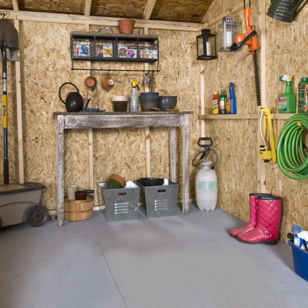 Handy Home Avondale 10 ft. W X 8 ft. D Solid + Manufactured Wood Storage Shed - Image 3