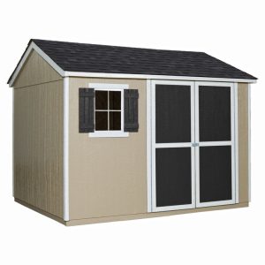 Handy Home Avondale 10 ft. W X 8 ft. D Solid + Manufactured Wood Storage Shed