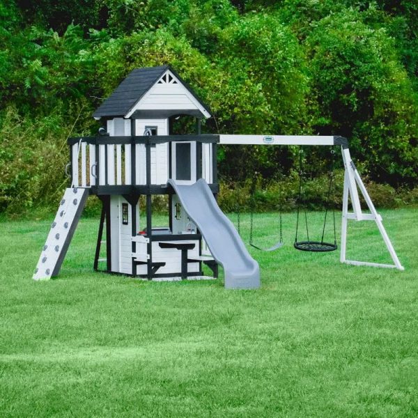 Backyard Discovery White Canyon Creek Swing Set - Image 8