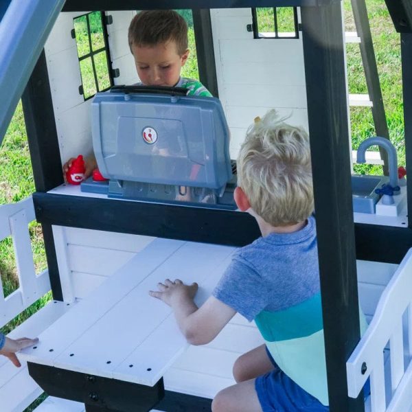 Backyard Discovery White Canyon Creek Swing Set - Image 5