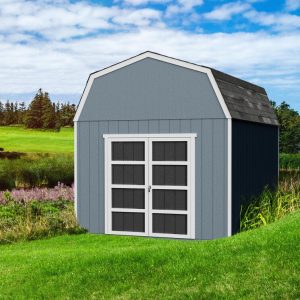 Handy Home Braymore 10 ft. W x 10 ft. D Solid + Manufactured Wood Storage Shed