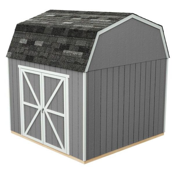 Handy Home Braymore 10 ft. W x 10 ft. D Solid + Manufactured Wood Storage Shed - Image 4