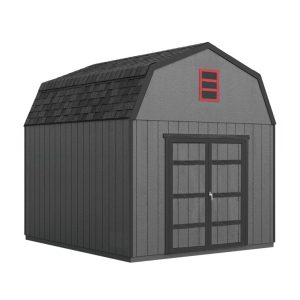 Handy Home Braymore 10 ft. W x 12 ft. D Solid + Manufactured Wood Storage Shed - Image 3