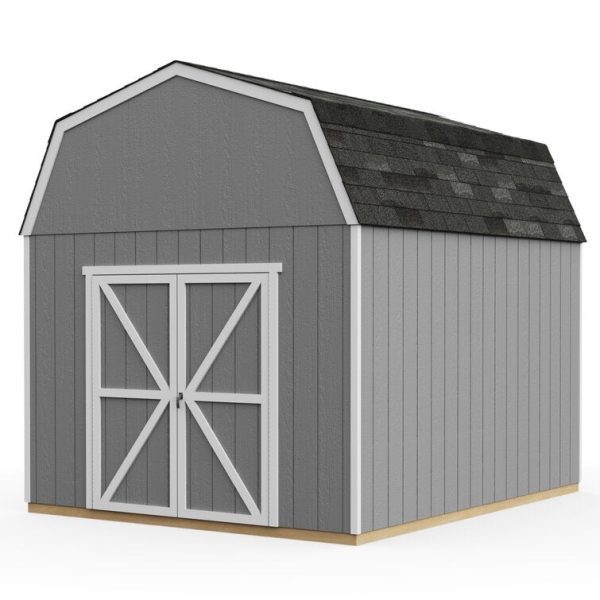 Handy Home Braymore 10 ft. W x 12 ft. D Solid + Manufactured Wood Storage Shed - Image 6