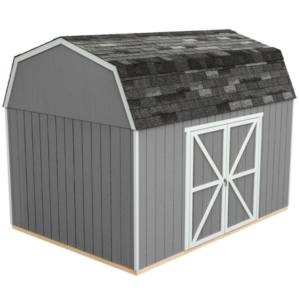 Handy Home Braymore 10 ft. W x 14 ft. D Solid + Manufactured Wood Storage Shed - Image 5