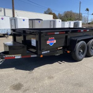 6 X 12 Carry-On Patriot Dump 12K Trailer