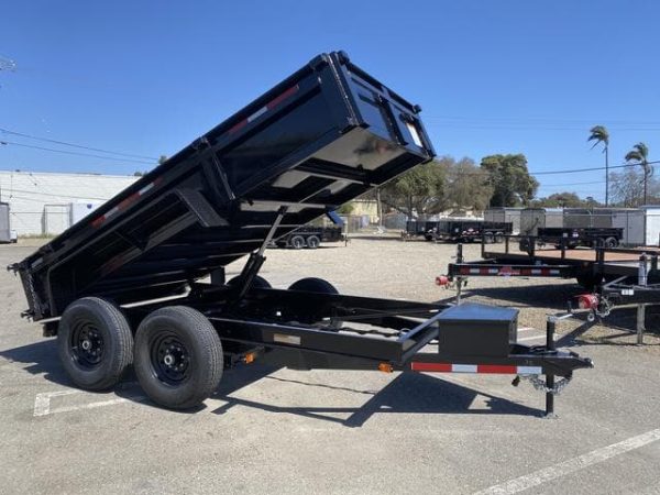 6 X 12 Carry-On Patriot Dump 12K Trailer - Image 2