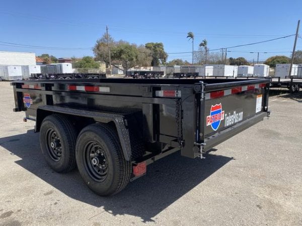 6 X 12 Carry-On Patriot Dump 12K Trailer - Image 4