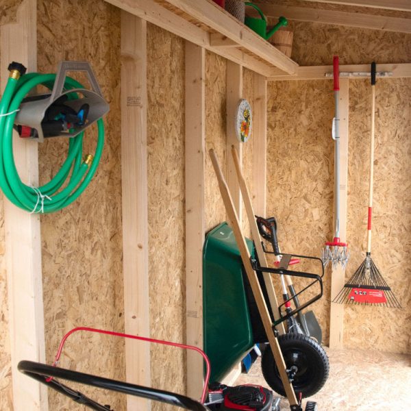 Handy Home Cambria 10 ft. W x 4 ft. D Manufactured Wood Lean-To Storage Shed - Image 8
