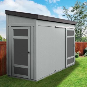 Handy Home Cambria 10 ft. W x 4 ft. D Manufactured Wood Lean-To Storage Shed