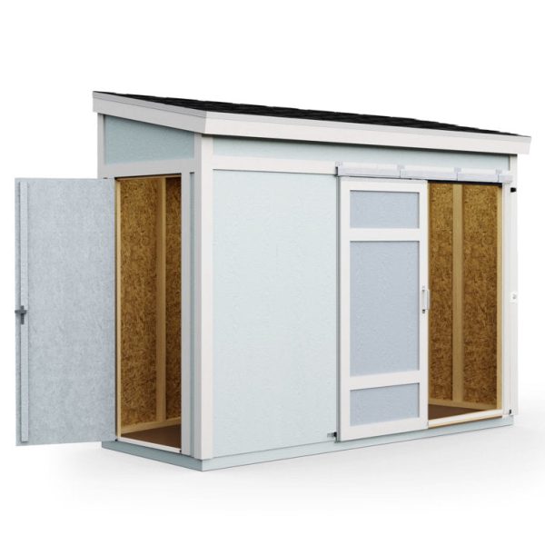 Handy Home Cambria 10 ft. W x 4 ft. D Manufactured Wood Lean-To Storage Shed - Image 2